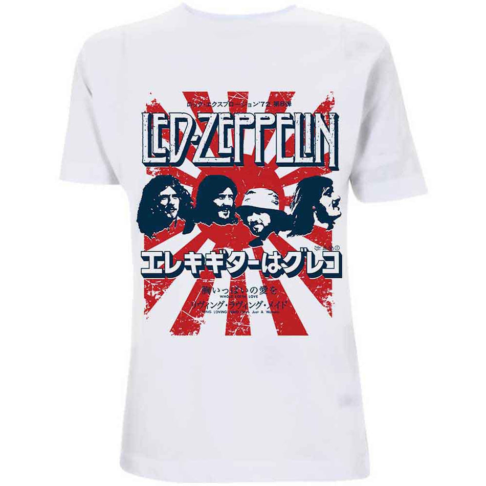 Led Zeppelin Japanese Burst White