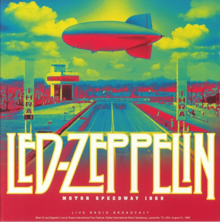Led Zeppelin Motor Speedway 1969 (Limited Edition, Transparent Lime Colored Vinyl) [Import]