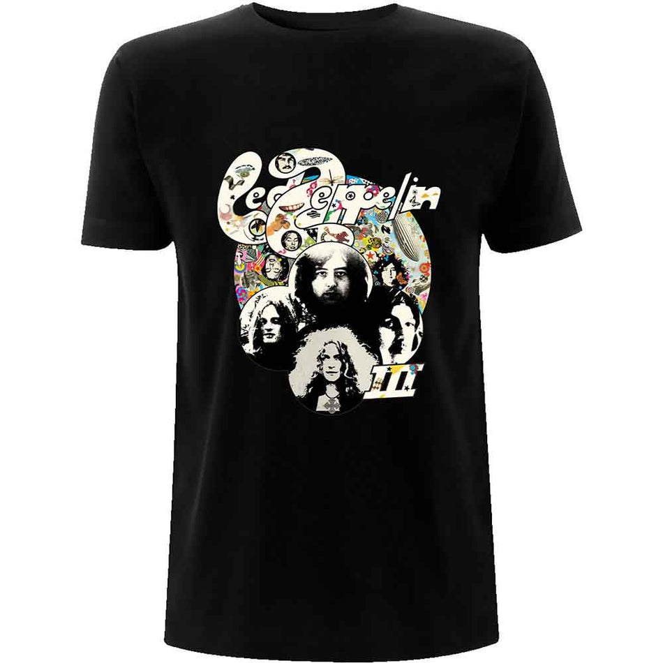 Led Zeppelin Photo III Black