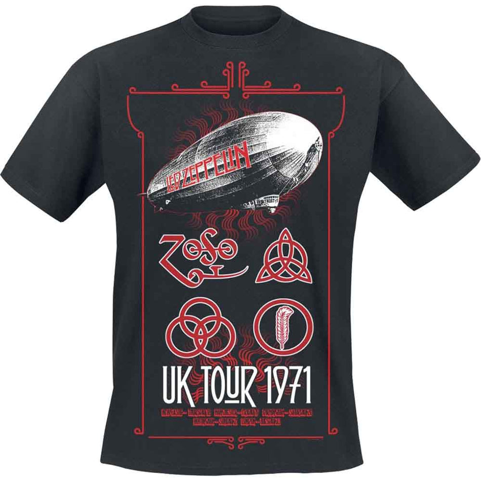Led Zeppelin UK Tour '71. Black