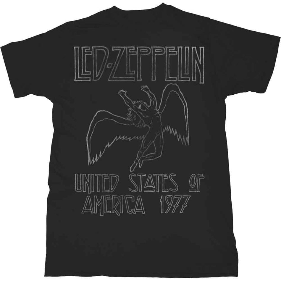 Led Zeppelin USA '77. Black