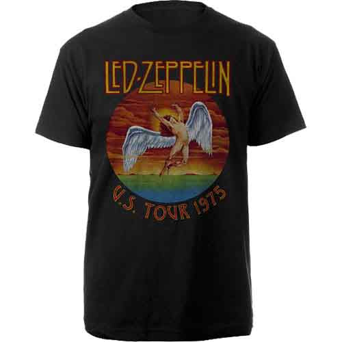 Led Zeppelin USA Tour '75. Black
