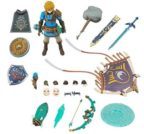 Legend of Zelda Tears of the Kingdom Figma Link The Legend of Zelda: Tears of the Kingdom - figma - Link DX Edition Action Figure - Collectible