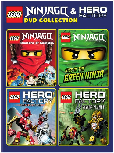Lego: Ninjago and Hero Factory DVD Collection - 4-Disc DVD Set