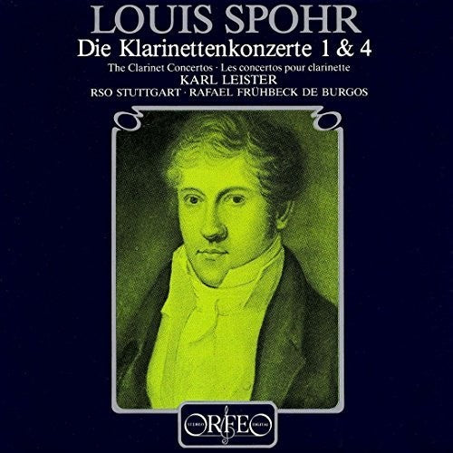 Leister / Radio-Sym Stuttgart / Burgos Klarinettenkonzerte Nos 1 & 4 - Record Album - Vinyl LP