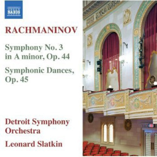 Leonard Slatkin Symphony No 3 / Symphonic Dances - CD Album