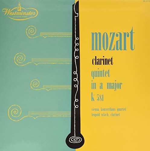 Leopold Wlach Mozart Clarinet Quintet In A Major - Record Album - Vinyl LP