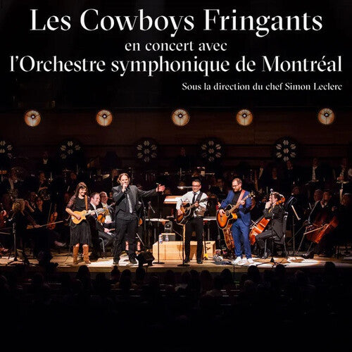 Les Cowboys Fringants En Concert Avec L'Orchestre Symphonique De Montreal - Double Record Album - Vinyl LP
