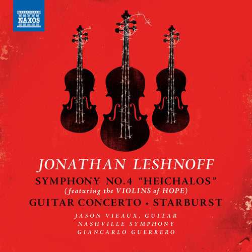 Leshnoff / Vieaux / Guerrero Symphony No. 4, Guitar Concert - CD Album