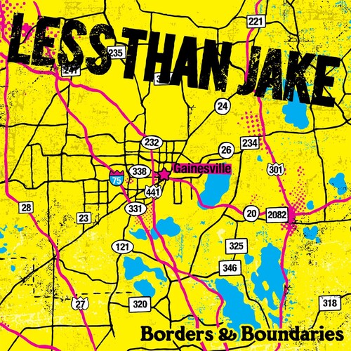 LESS THAN JAKE Borders and Boundaries - Double Record Album - Vinyl LP
