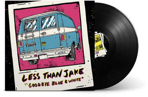 LESS THAN JAKE Goodbye Blue And White - Record Album - Vinyl LP
