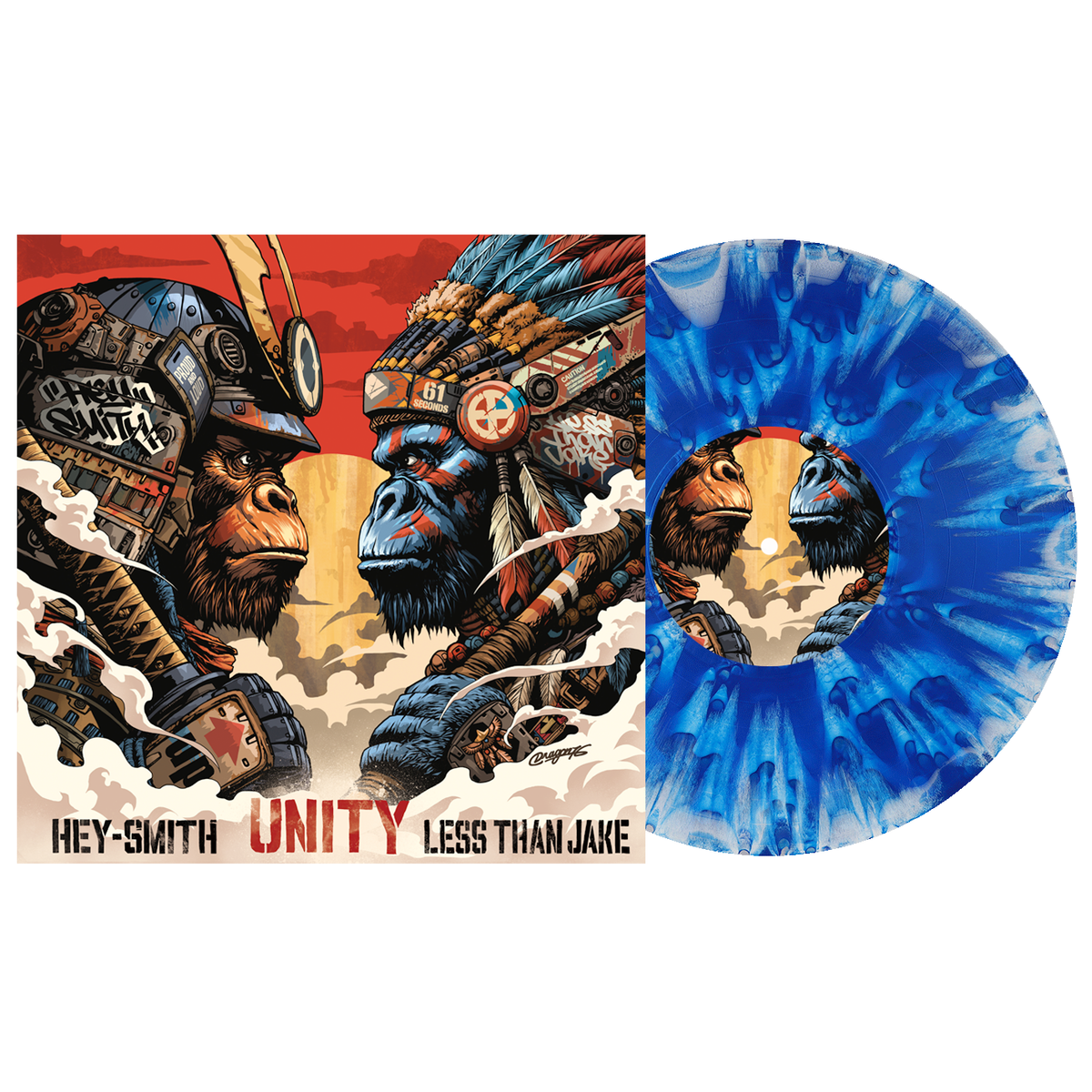 LESS THAN JAKE Unity (Indie Exclusive) [Point Nemo Torrent Vinyl]