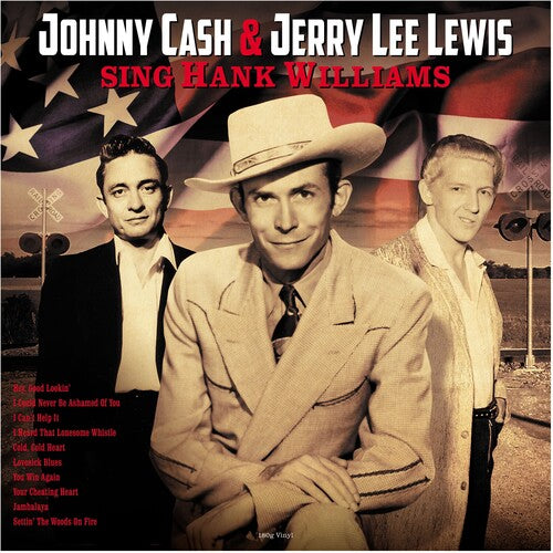 Lewis, Jerry Lee / Cash, Johnny Sing Hank Williams - Record Album - Vinyl LP