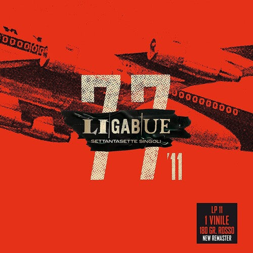Ligabue 77 Singoli - Record Album - Vinyl LP