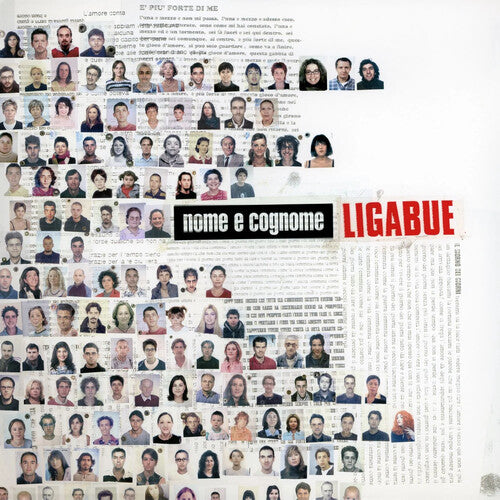 Ligabue Nome E Cognome - Record Album - Vinyl LP