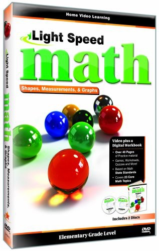 Light Speed Math: Measurement and Graphs - 2-Disc DVD Set