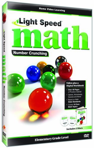 Light Speed Math: Number Crunching - 2-Disc DVD Set
