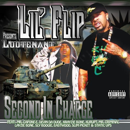 Lil' Flip Second in Command - CD Album