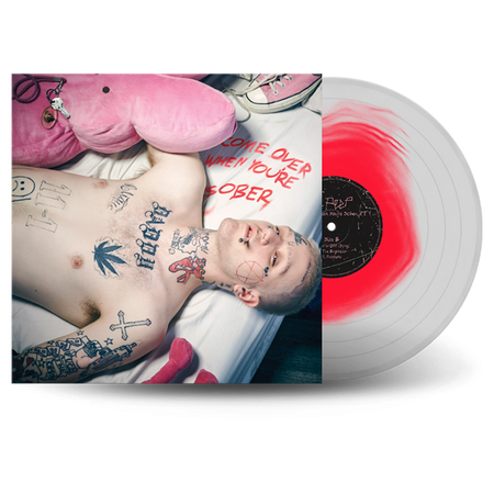Lil Peep Come Over When You're Sober, Pt.1 (Clear & Pink Colored Vinyl)