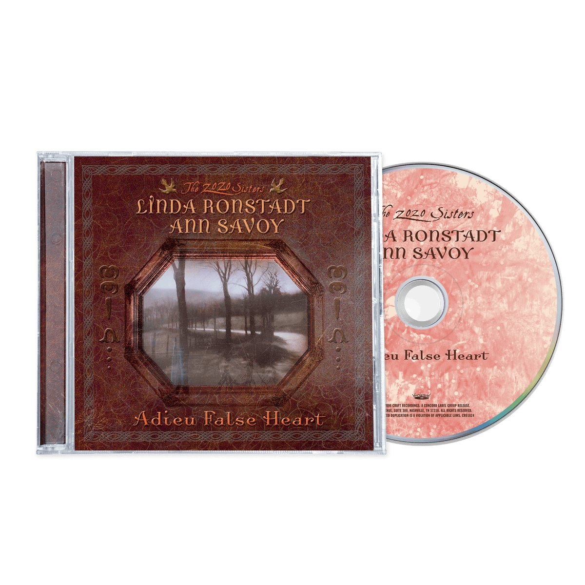 Linda Ronstadt/Ann Savoy Adieu False Heart [CD]
