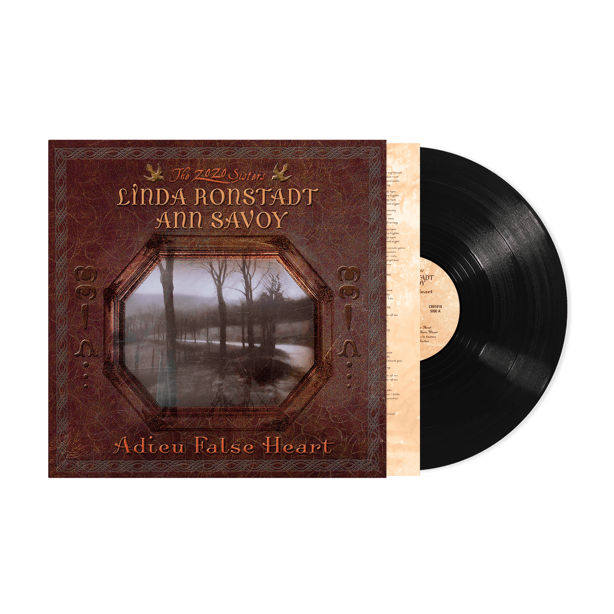 Linda Ronstadt/Ann Savoy Adieu False Heart [LP]