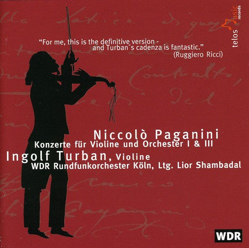 Lior Shambadal Konzerte Fur Violine Und Orchester 1 & 2 - CD Album