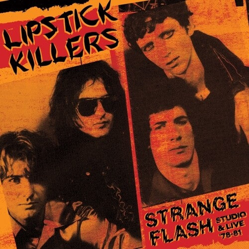 LIPSTICK KILLERS Strange Flash - Studio & Live '78-'81 - Double Record Album - Vinyl LP
