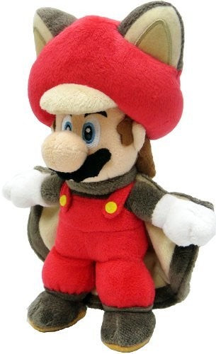 Little Buddy Flying Squirrel Mario 9 Plush Nintendo - Super Mario - Flying Squirrel Mario 9" Plush