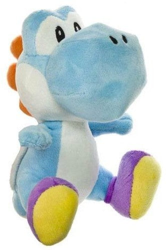 Little Buddy Light Blue Yoshi 6 Plush Little Buddy Super Mario Bros. Yoshi 6" Plush - Light Blue - Merchandise