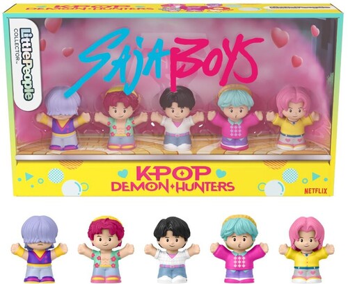 Little People Collector Kpop Demon Hunter Little People Collector: Kpop Demon Hunter Saja Boys 5-Pack (KPDH) - CD Album