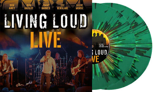 Living Loud Live - Limited Splatter Green Vinyl - Record Album - Vinyl LP