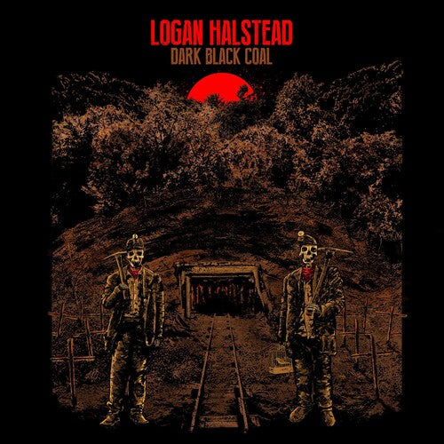 Logan Halstead Dark Black Coal - Record Album - Vinyl LP
