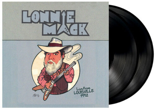 Lonnie Mack Live From Louisville 1992 - Double Record Album - Vinyl LP