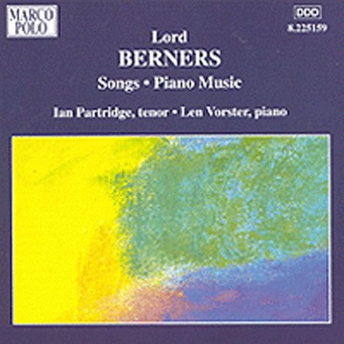 Lord Berners Songs-Piano Music - CD Album