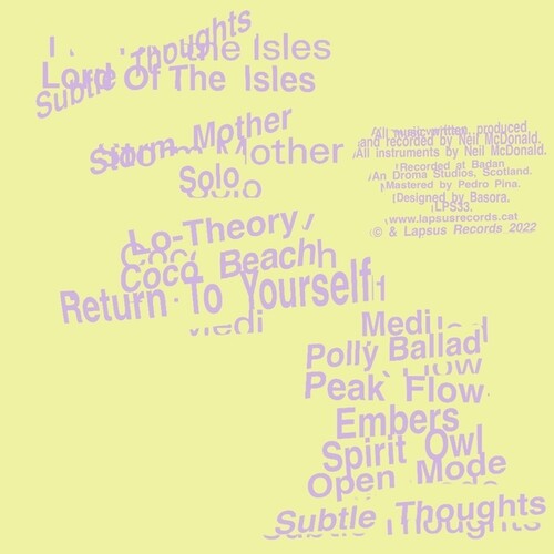 LORD OF THE ISLES Subtle Thoughts - Double Record Album - Vinyl LP
