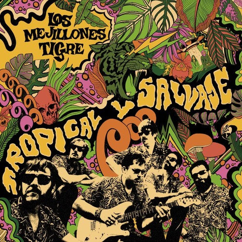 Los Mejillones Tigre Tropical Y Salvaje - Record Album - Vinyl LP