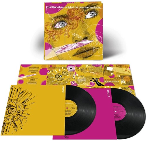 Los Planetas Unidad De Desplazamiento - Double Record Album - Vinyl LP
