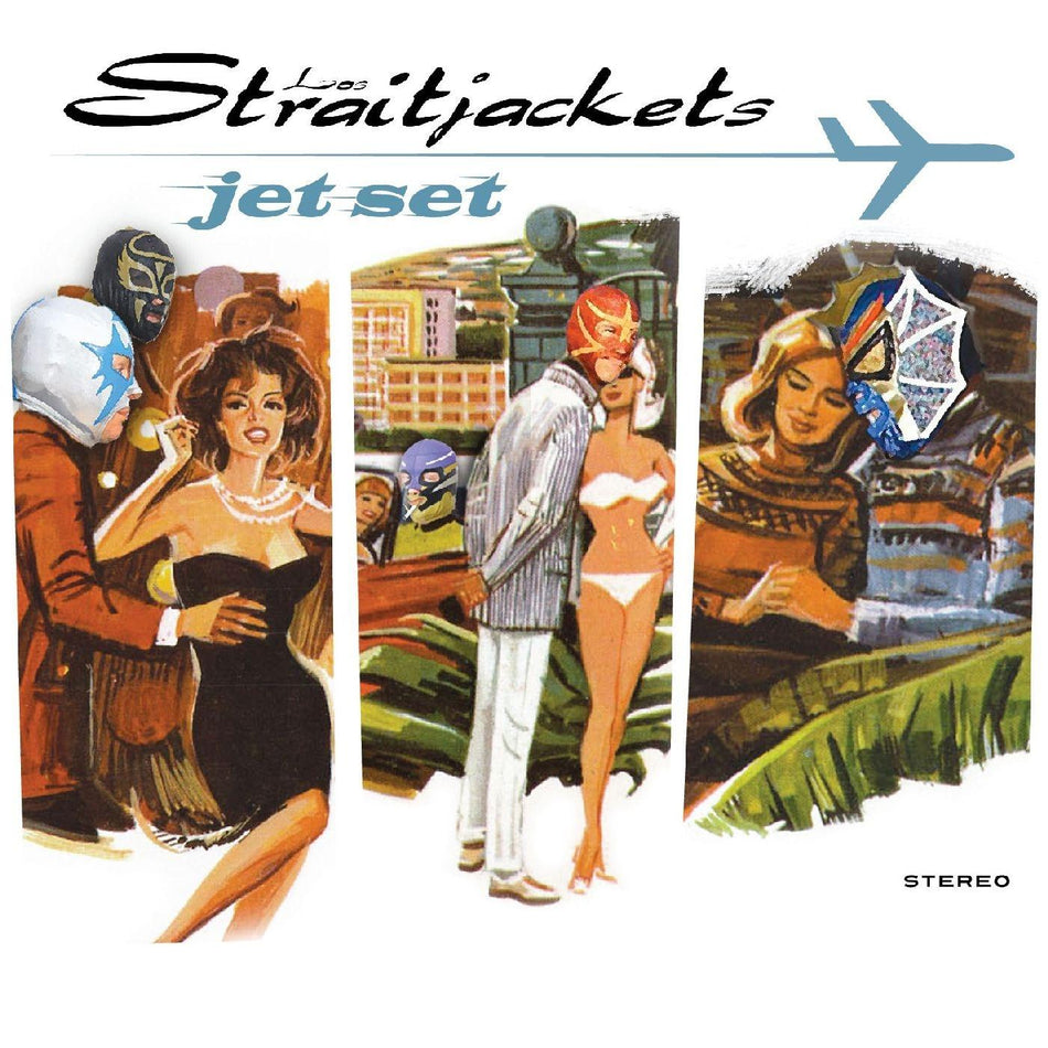 LOS STRAITJACKETS Jet Set (10th Anniversary) (SKY BLUE VINYL)