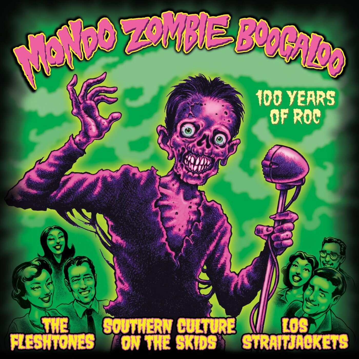 Los Straitjackets / S.C.O.T.S / The Fleshtones Mondo Zombie Boogaloo