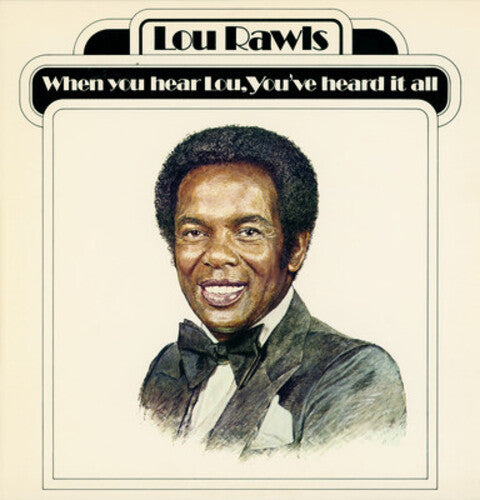 Lou Rawls When You Hear Lou, Youve Heard It All - CD Album
