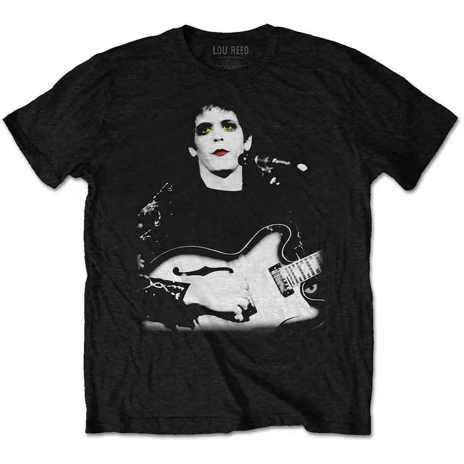 Lou Reed Bleached Photo Black