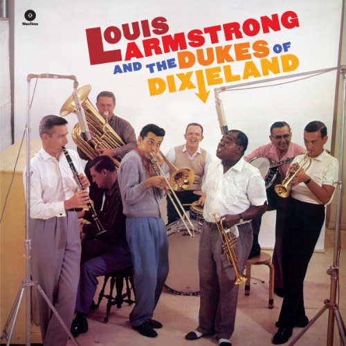 Louis Armstrong And the Dukes of Dixieland - Record Album - Vinyl LP
