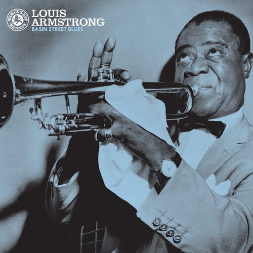 Louis Armstrong Basin Street Blues - Record Album - Vinyl LP