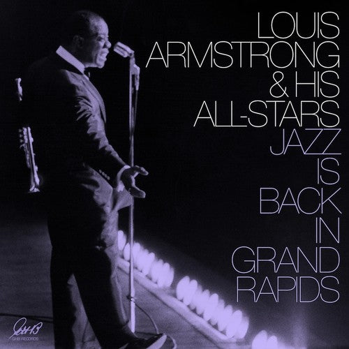 Louis Armstrong & His All-Stars Jazz Is Back In Grand Rapids - Record Album - Vinyl LP