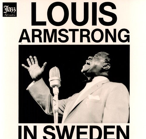 Louis Armstrong In Sweden - Record Album - Vinyl LP