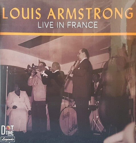 Louis Armstrong Live In France 1948 - Record Album - Vinyl LP