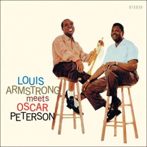 Louis Armstrong Meets Oscar Peterson - Record Album - Vinyl LP