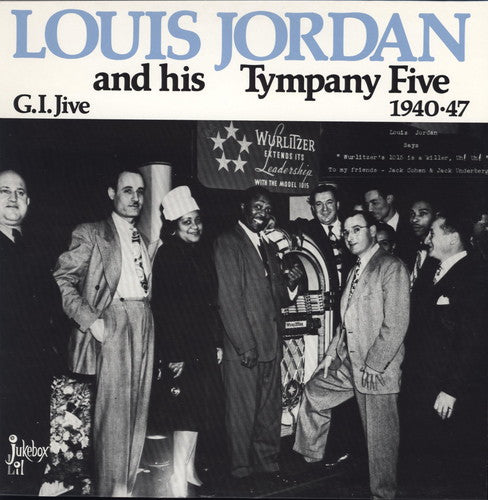 LOUIS JORDAN G.I. Jive 1940-47 - Record Album - Vinyl LP