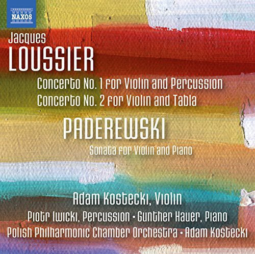Loussier / Paderewski Violin Ctos 1 & 2 Sonata for Violin & Pno in - CD Album
