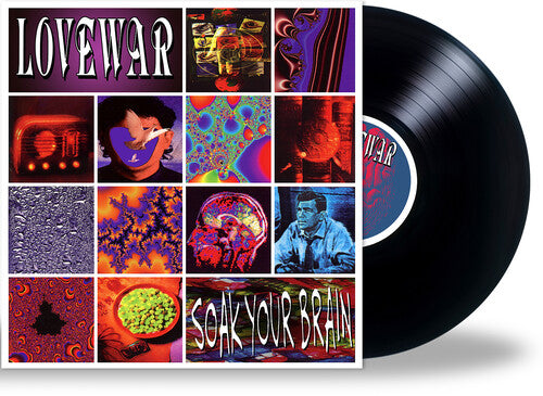 Lovewar Soak Your Brain - Record Album - Vinyl LP
